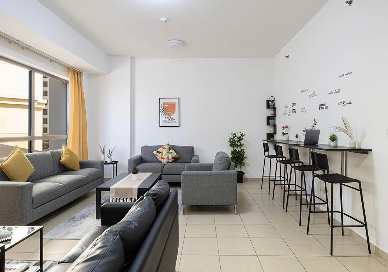 2 Min Walk To Jbr Beach & Dubai Marina - Sea View