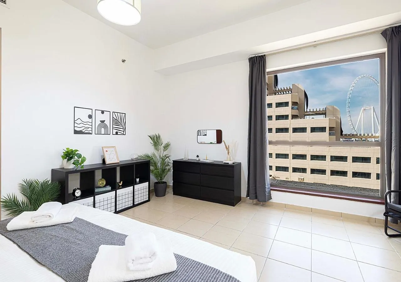 2 Min Walk To Jbr Beach & Dubai Marina - Sea View Apartment