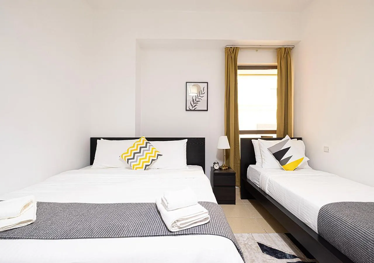 Apartment 2 Min Walk To Jbr Beach & Dubai Marina - Sea View